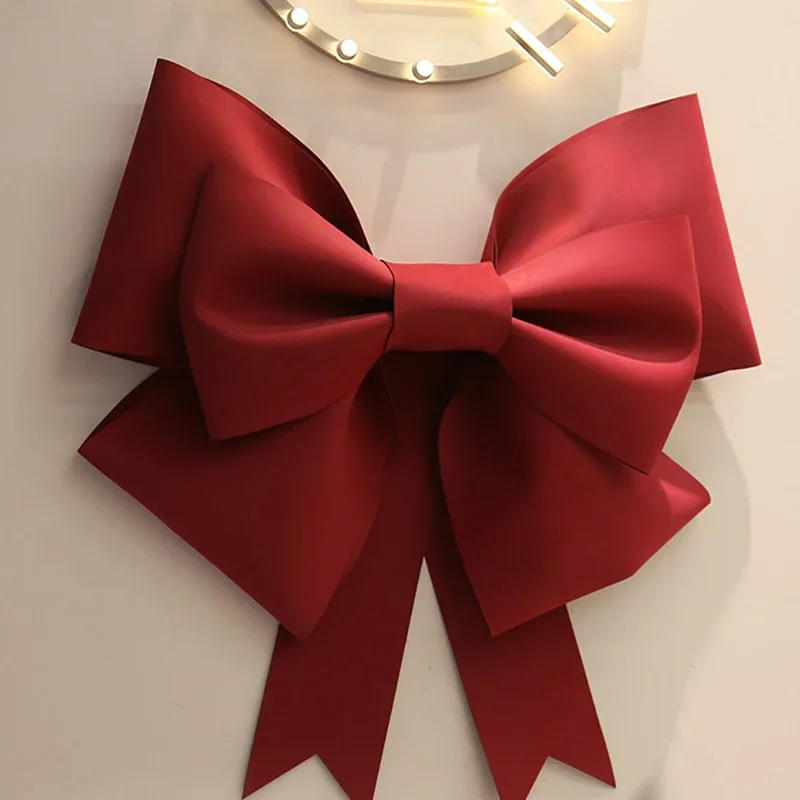 Description Picture 3 of itemDIY EVA Giant Christmas Bow Shop Display Wedding Outdoor Party Backdrop Arch Decor Festivity Occasion Car Decoration Giant Bow