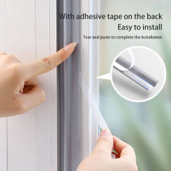 SoundProof Waterproof For Sliding Window Bottom Door Windproof Self Adhesive Tape Dust Stopper Window Sealing Strip Sealer