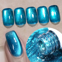 BORN PRETTY 10ml Fantasy Colored Cat Magnetic Gel Ultra Shine Glitter Semi Permanent Soak Off UV LED Gel Nail Art Varnish