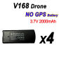 V168 3.7V 2000mAh 4B