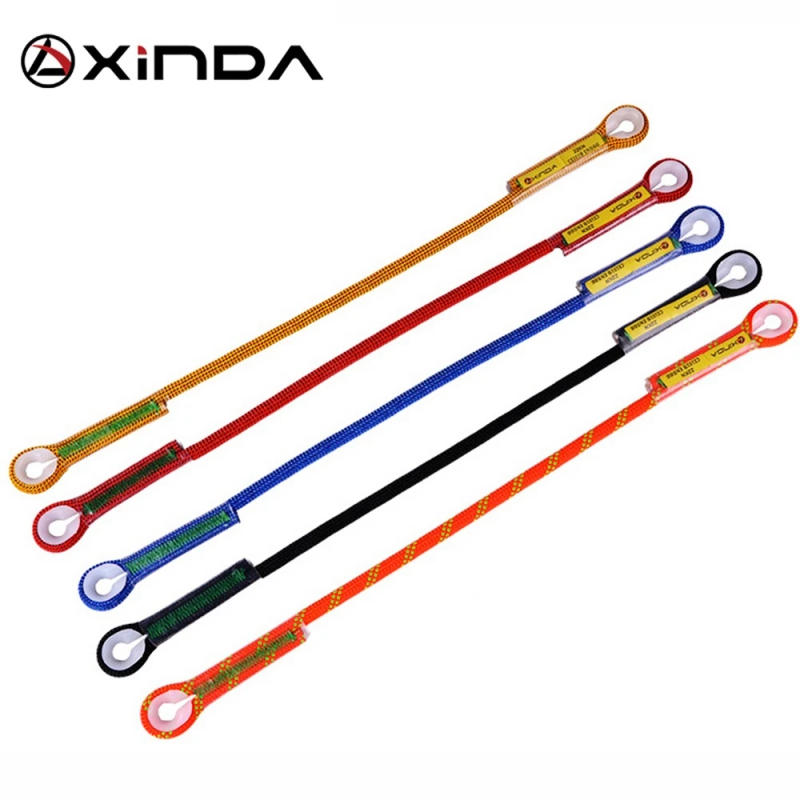 Description Picture 2 of item60/100cm Bungee Cord Outdoor Camping Rope High-altitude Work Anti-fall Safety Rope 10.5mm climbing speed descent life protection