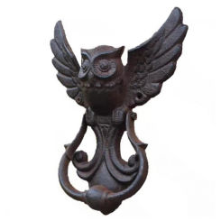 Hot Sale Mystical Owl Cast Door Knocker,Antique Door Handle Courtyard Door Handle