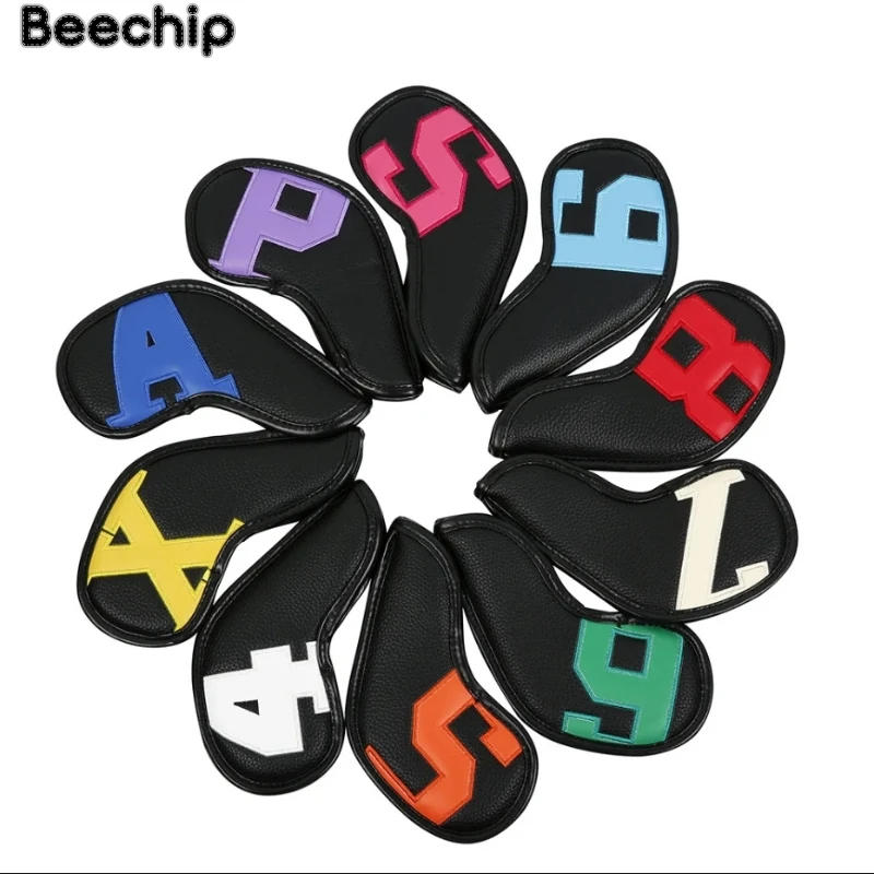 Description Picture 5 of itemHot Selling High-quality Golf Club Protective Head, Waterproof And Durable PU Iron Sleeve, Color And Digital Version