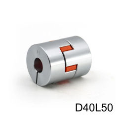 Stepper Motor Shaft Coupler D40L50 10/12/14/15/16/17 Flexible Jaw Spider Plum Coupling Shaft Coupler Flexible