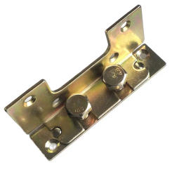 Bed Rail Brackets Set Heavy Duty Bed Rail Fittings Wooden Bed Frame Connectors Fastener with Screws for Headboards Footboards