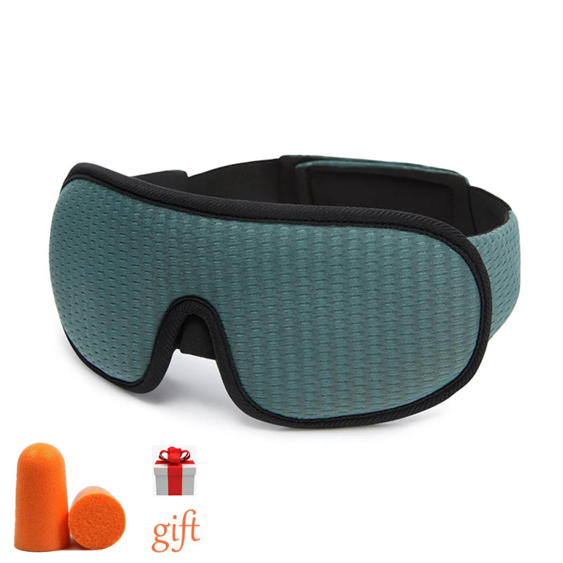 Description Picture 6 of item3D Sleeping Mask Block Out Light Sleep Mask for Eyes Sleepmaker EyeShade Blindfold Sleeping Face Mask Eye Patch Breathable