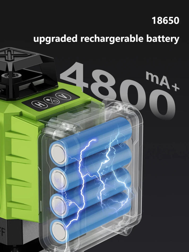 Description Picture 3 of itemLFINE 3D/4D Laser Level 12/16 Lines Horizontal And Vertical With Remote Control 8 Lines 360°Self-leveling Laser Levels