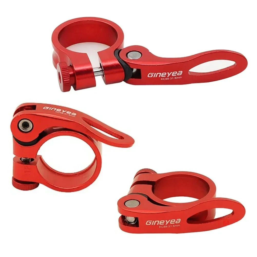 Description Picture 5 of itemMountain Bike Saddle Seatpost Clamp Quick Release Aluminum Bicycle Clamp Ring for Road MTB Cycling Adjustable Seat Lock