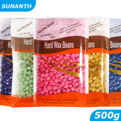 500g/400g/200g Hot Wax Hair Removal Depilatory Waxing Wax Beads for Wax Heater Painless for Body Hairs Removal Beans