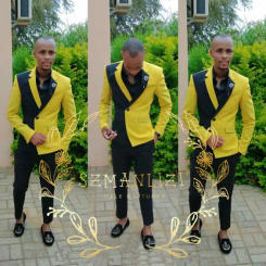 New In Suits & Blazer Costume Homme 2023 Fashion 2 Pieces Set Men Suits For Wedding Prom Dresses Tailor Made Groomsmen Suits