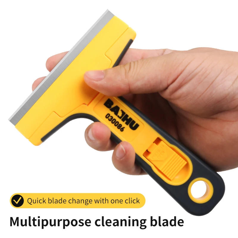 Description Picture 6 of item100mm Cleaning Shovel Cutter Portable Cleaning Knife Glass Floor Tiles Scraper Blade Seam Removal Household Kitchen Hand Tool