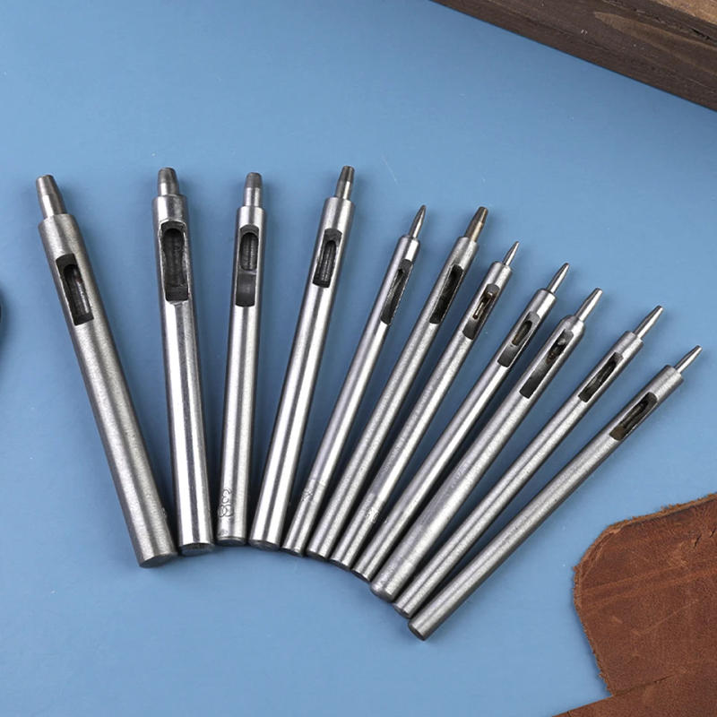 Description Picture 4 of itemIMZAY 13 Pcs/set Leather Hole Punching Tools DIY Handmade Belt Punch Tool Leathercraft Hollow Drilling Puncher Kit