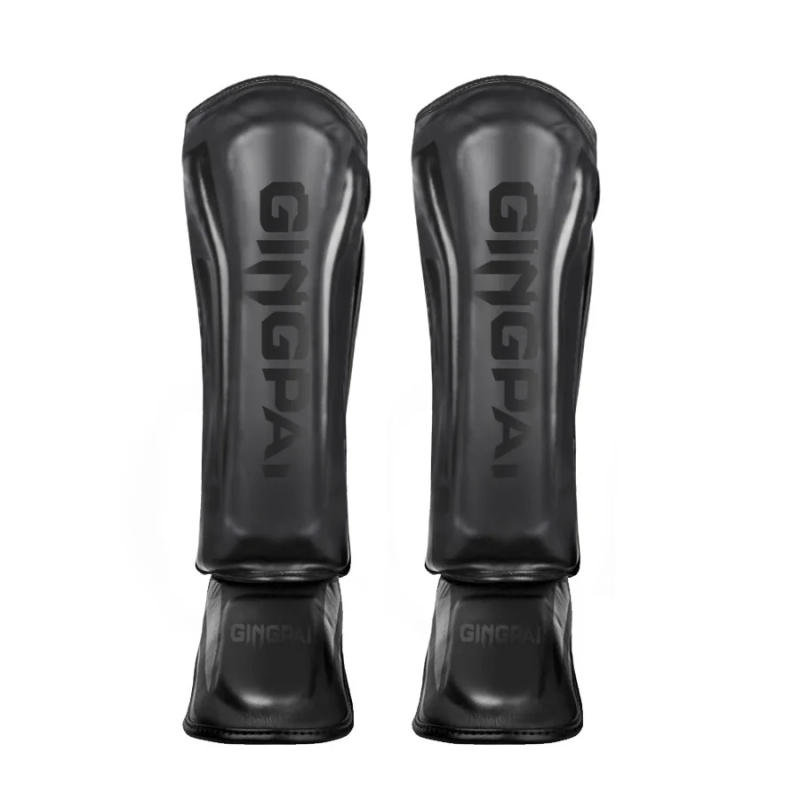 Description Picture 5 of itemThicker Boxing Shin Guards PU Leather Protect Leggings Equipment Martial Art Muay Thai Leg Taekwondo Feet Ankle Karate Protector