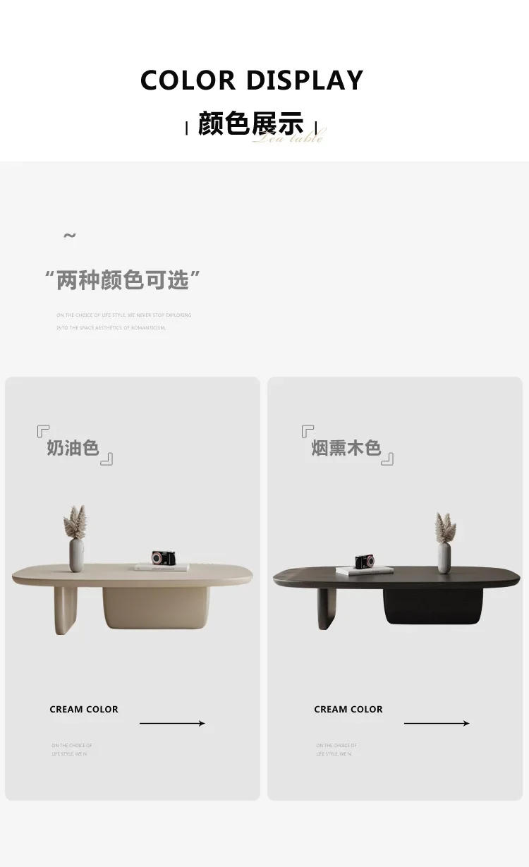 Description Picture 5 of itemMinimalist Coffee Table Office Round Nordic Service Display Luxury Center Entrance Hall Patio Interior Living Room Furniture