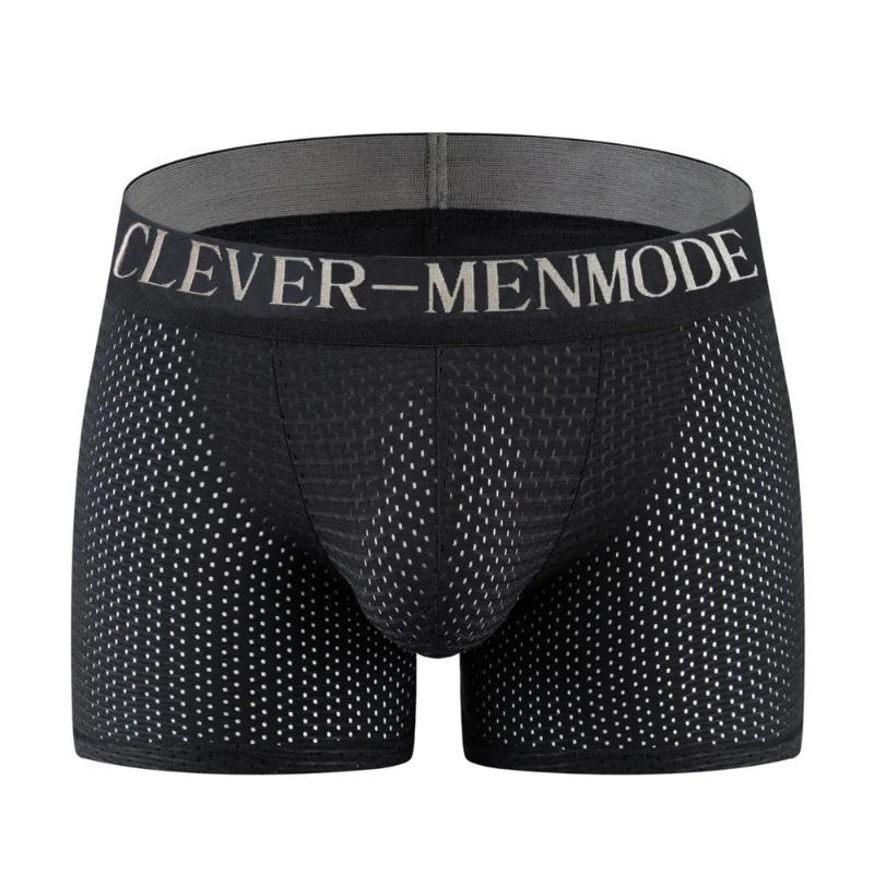 Description Picture 5 of itemMen Trunks Mesh Lifting Buttocks Boxers Plump Fake Buttocks Underwear Upturned With Padding Sponge Underpants Male Panties