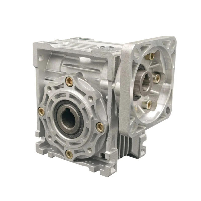 Description Picture 5 of itemNMRV40 RV040 Speed reducer worm DC motor gearbox 18mm output 5:1-100:1 Worm Gearbox Speed Reducer for NEMA 34 Motor