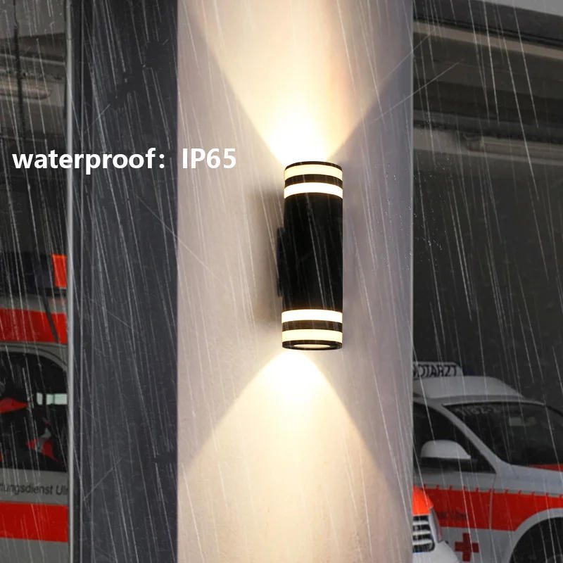 Description Picture 3 of itemOutdoor Wall Lamp Waterproof IP65 LED Sconce Porch Light Outside Garden Yard Entrance Balcony Bedroom Stairs Home Decor AC85-265