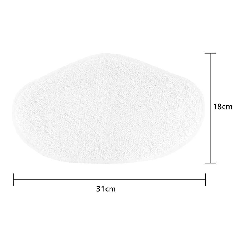 Description Picture 2 of itemMop Pads for Polti Kit Vaporetto PAEU0332 Steam Vacuum Cleaner Microfibre Mop Cloth Replacement Parts Accessories Washable Rags