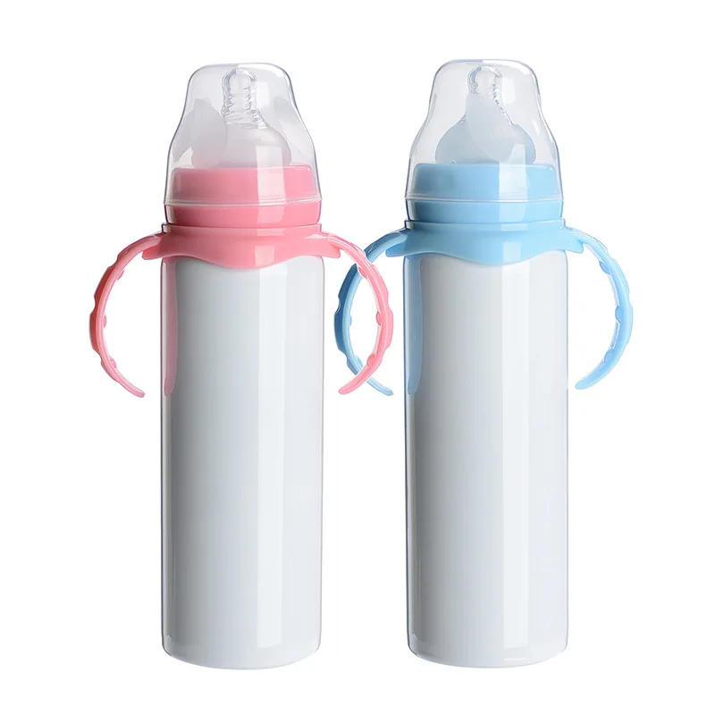 Description Picture 5 of itemSublimation Blank Cup 8ozDiy Sublimation Tumbler Stainless Steel Baby Milk Bottle Double Wall Vacuum Insulated Water Bottle Gift