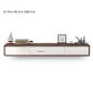 Walnut-White-140CM