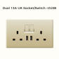 146 1G UK usb socket