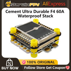 DarwinFPV Cement Series Ultra-Durable F4 60A Waterproof Flight Controller Stack