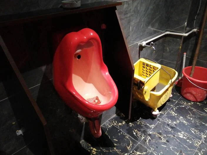 Description Picture 4 of itemIntegrated Wall Hanging Personality Urine Cup Fashion Urinal Design Customization Distinctive Urinal Diaper Cover