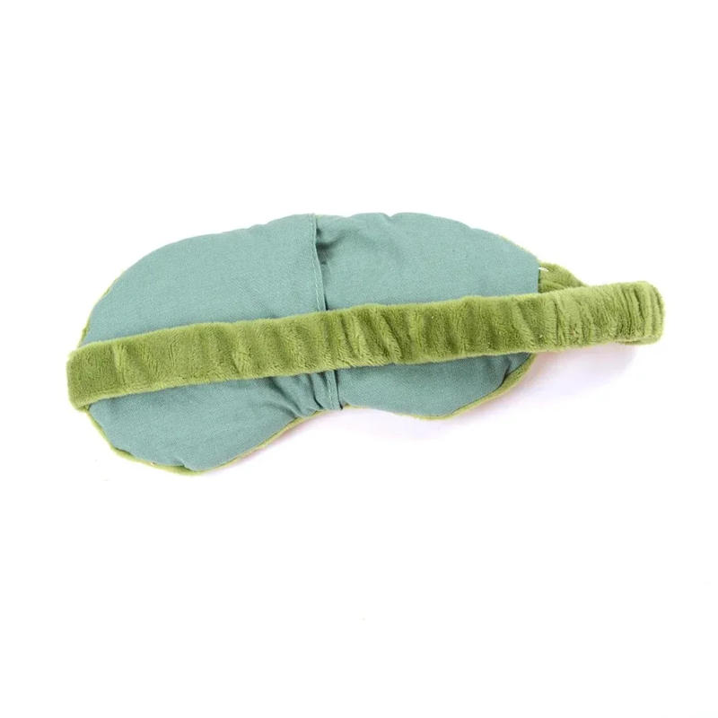 Description Picture 6 of item3D Sad Frog Sleep Mask Natural Sleeping Eyeshade Cover Shade Eye Patch Women Men Soft Portable Blindfold Travel Eyepatch