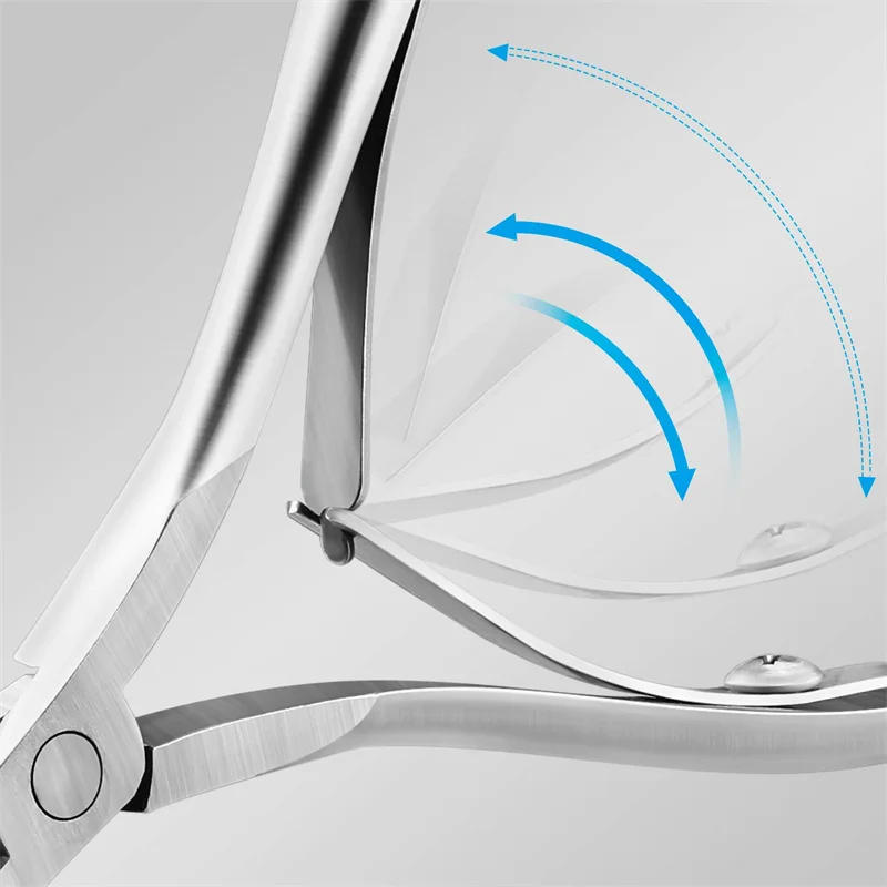 Description Picture 2 of itemProfessional Cuticle Cutter Nail Nippers Scissors Manicure Pusher Pedicure Tong Dead Skin Remover Nail Cuticle Regrowth Tool