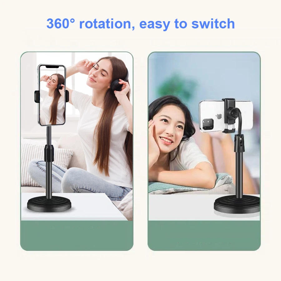 Description Picture 3 of itemNew Mini Lightweight Tripod For Phone Portable Stand Selfie Stick Universal Mobile Phone Holder Clip Smartphone Tripod