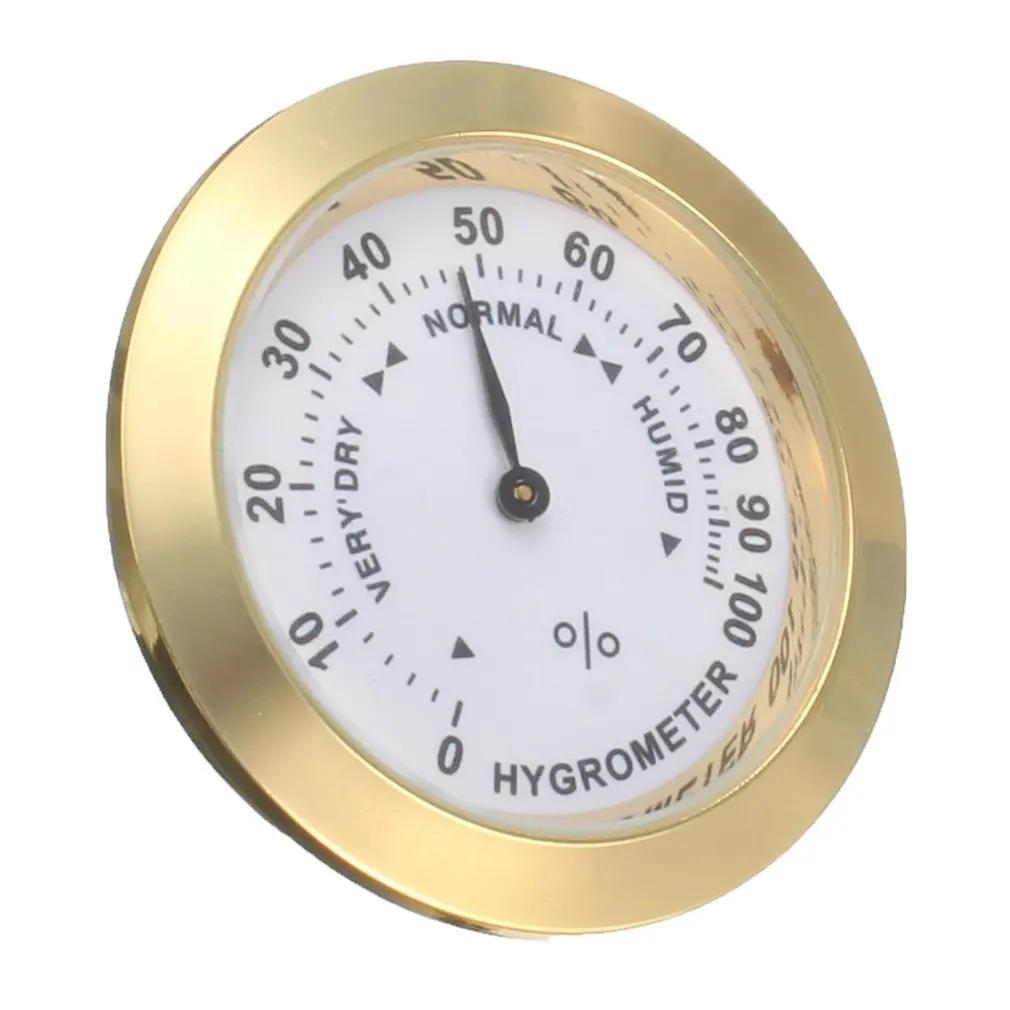 Description Picture 5 of itemMini Cigar Hygrometer Moisture Meters Cigar Accessories Tobacco Pointer Hygrometer For Humidor Smoking Humidity Sensitive Gaug