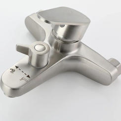 Bathroom Shower Faucet Stainless Steel Mixer Tap Hot and Cold Bathroom Mixer Mixing Valve Bathtub Faucet Shower Faucets Set