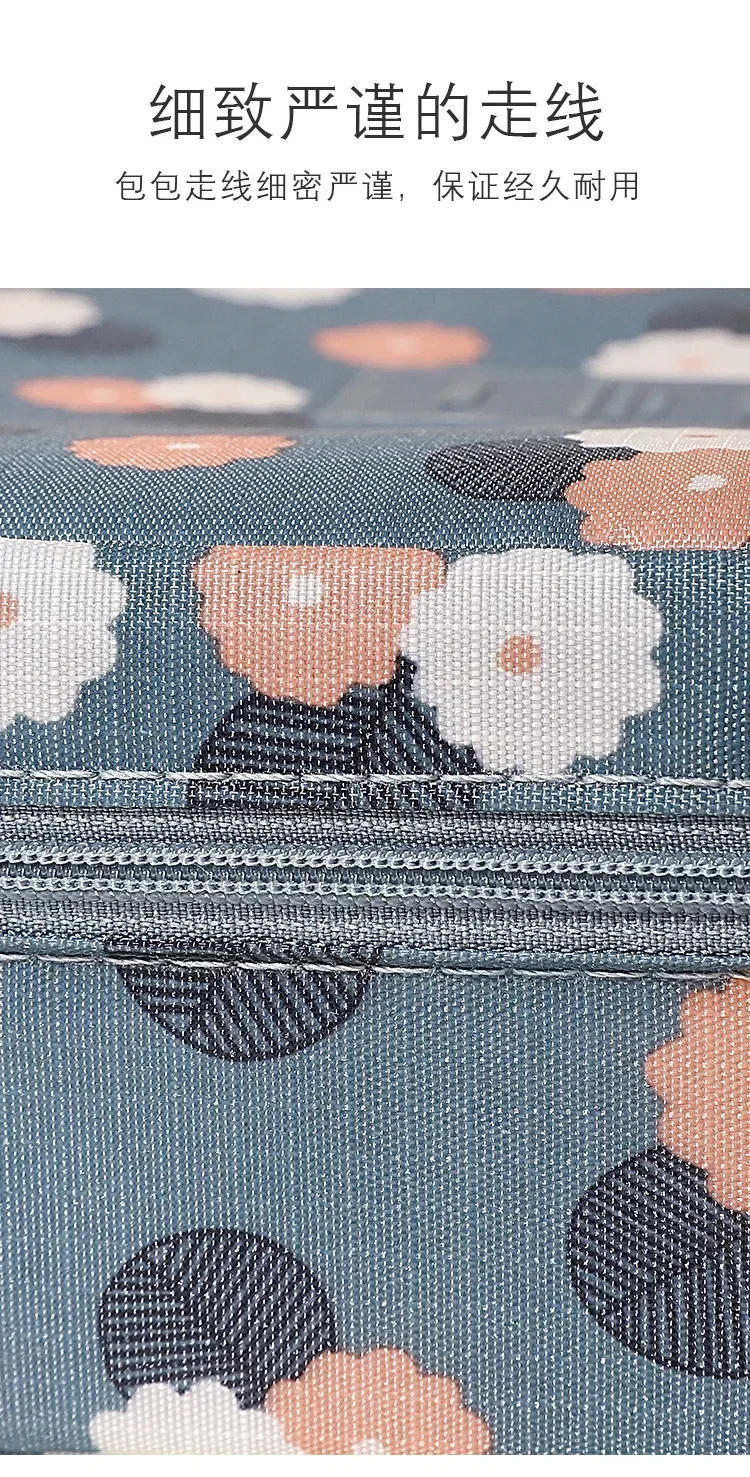 Description Picture 6 of itemPortable Needlework Storage Bag Mesh Divider Pouch Yarn Knitting Tools Organizer Cases Storage DIY Apparel Travel Wash Bag