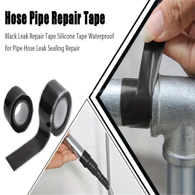 Description Picture 6 of itemSuper Strong Waterproof Stop Tape Leaks Seal Repair Performance Silicone Adhesive Insulating Duct Water Pipe Repair Tapes