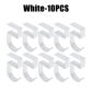 White-10PCS
