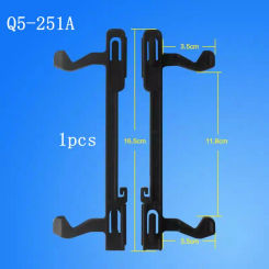 16.5cm Microwave Oven Door For Midea Q5-251A Hook Accessories Pull Door Lock Hook Switch Length parts
