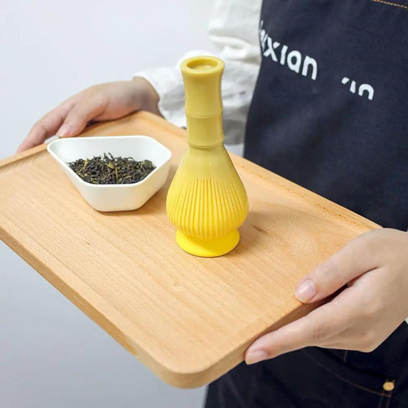 Description Picture 5 of item1 Pcs Resin Matcha Whisk Chasen Brush Tools for Matcha Green Tea Powder Reusable Powder Whisk with Whisk Holder  Tea Ceremony