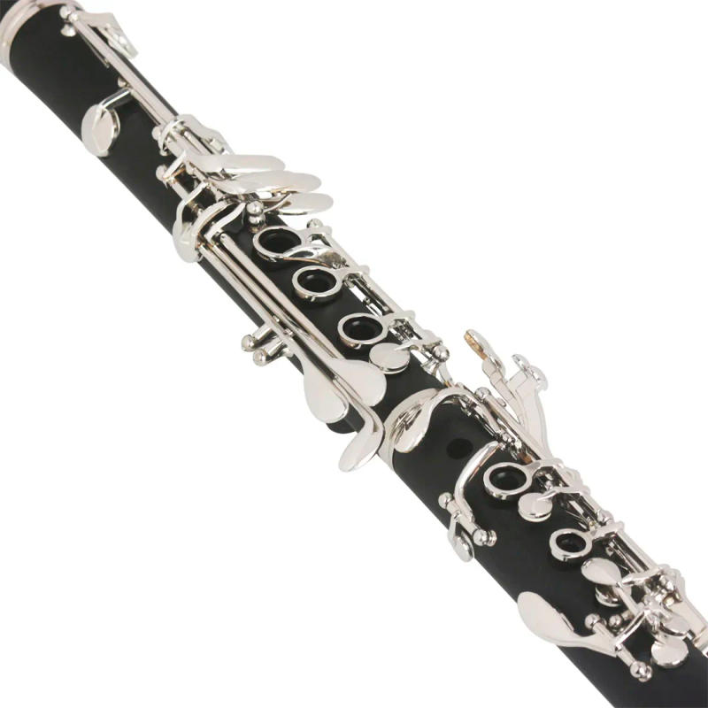 Description Picture 5 of itemM MBAT Clarinet Bb Clarinet 17 Keys 6 Rings Black Blackwinds Professional Woodwind Musical Instruments With Accessories Bag
