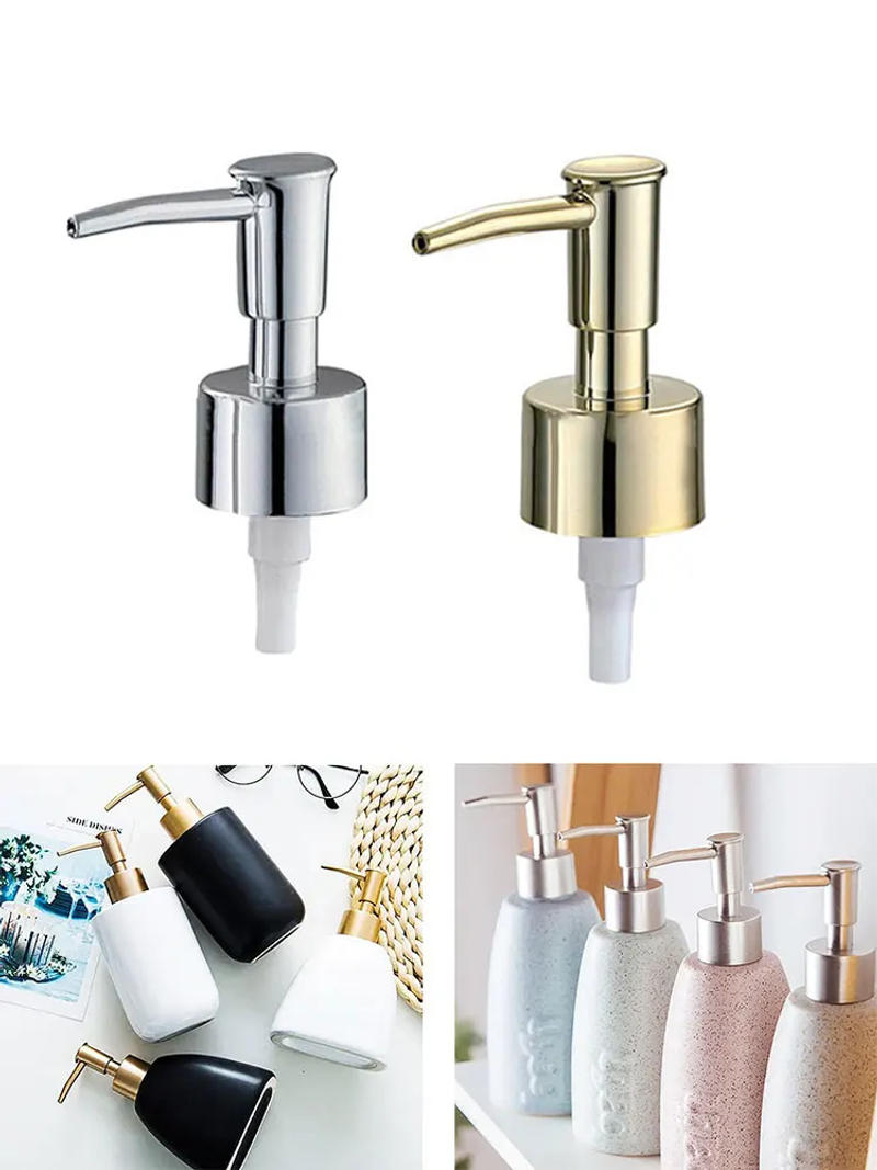 Description Picture 3 of item28 Thread Plastic Lotion Pump Head Replacement Soap Pump Head-Liquid Pump Lotion For Bottles Soap And Lotion Dispenser Pump