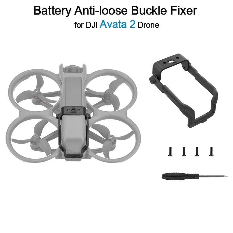 Description Picture 2 of itemAnti-loose Battery Buckle Fixer for DJI Avata 2 Drone Protection Cover Clip Holder Avata2 Quadcopters Camera Drone Accessories