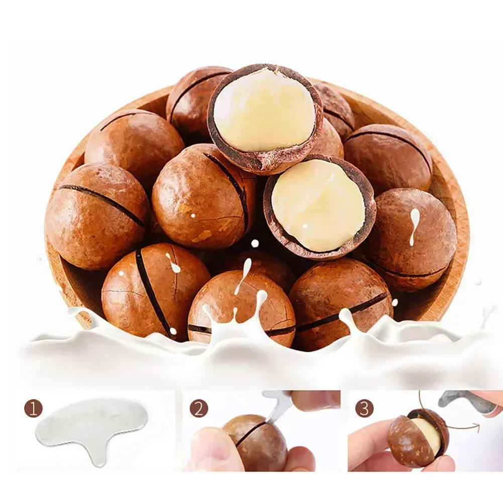 Description Picture 3 of itemKitchen Nut Sheller Tool Cracker Nutcracker Crack Sheller Almond Walnut Pecan Hazelnut Filbert Nut Sheller Macadamia Nut Opener