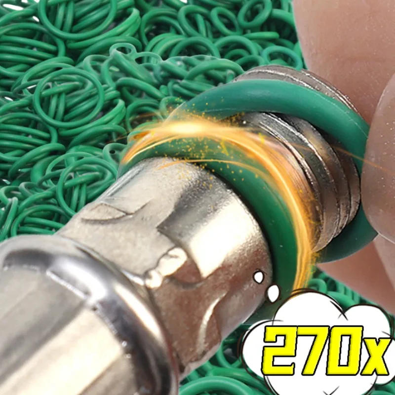 Description Picture 5 of itemRepairing O-Ring Seals Rubber Washers Rings Universal Car Repair Tools Air Conditioner Ring Sets with Plastic BoxSilicone Gasket