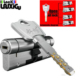 European standard lock cylinder All lock cylinders use the same key, one key opens all lock cylinders Outdoor Door locks