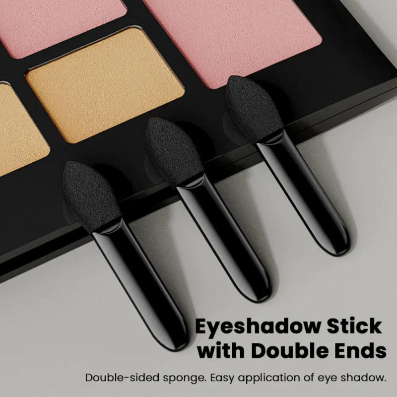 Description Picture 3 of itemSmall portable black brush set and brush set Powder Puff set for everyday makeup eyeshadow modification