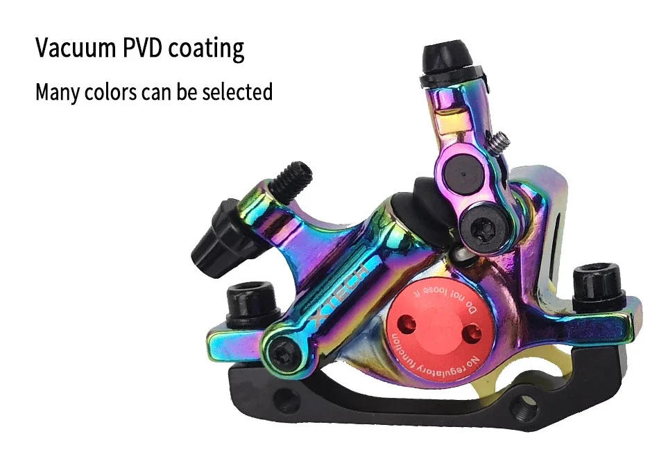 Description Picture 3 of itemZOOM XTECH HB100 MTB Colorful Hydraulic Line Pulling Disc Brakes Electric Folding Car Mountain Road Bike Line Pull Oil Brake