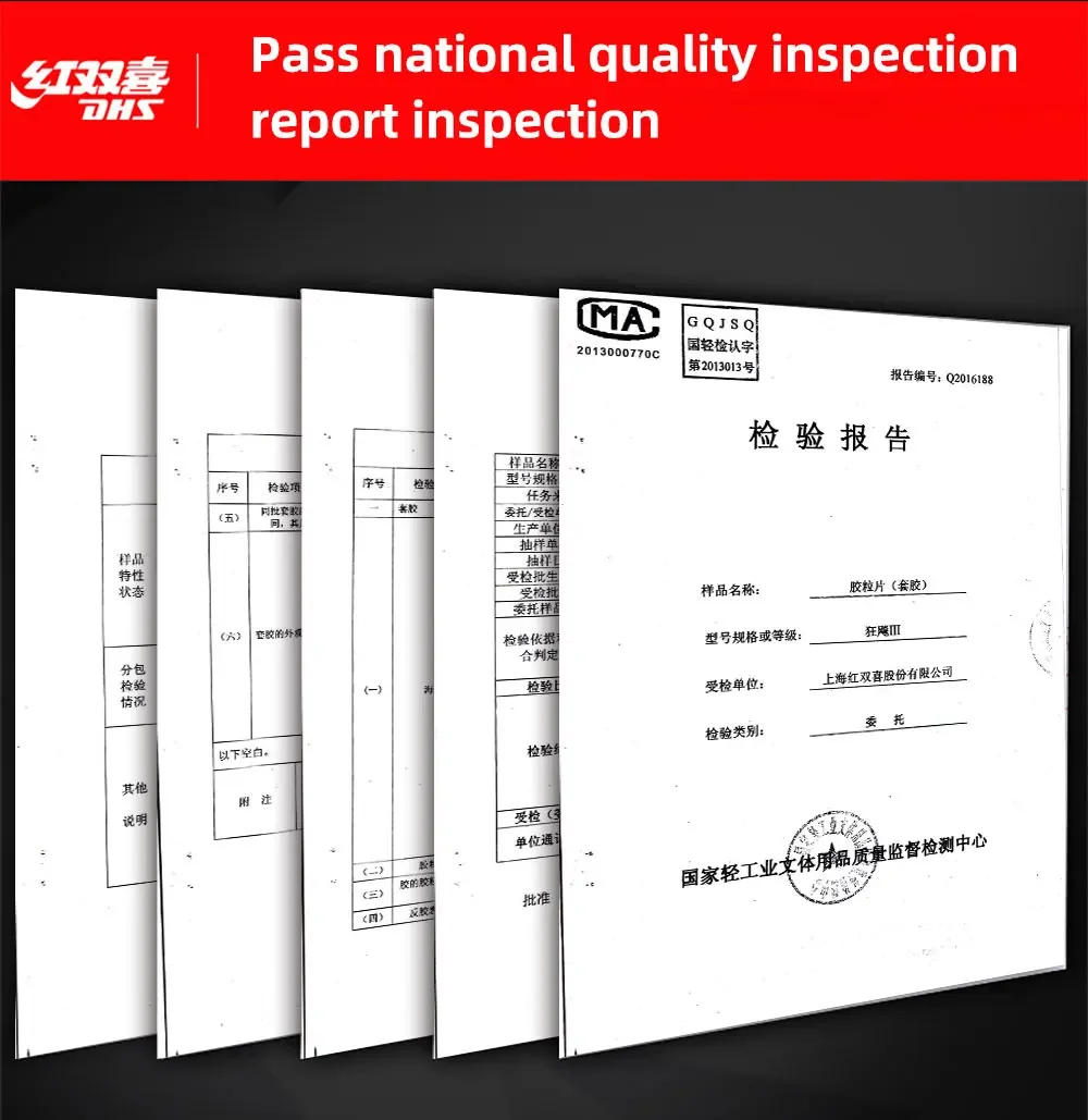 Description Picture 3 of itemDHS Hurricane 3 Table Tennis Rubber Pimples in Original Table Tennis Rubber Table Tennis Rackets Racquet Sports Indoor Sports