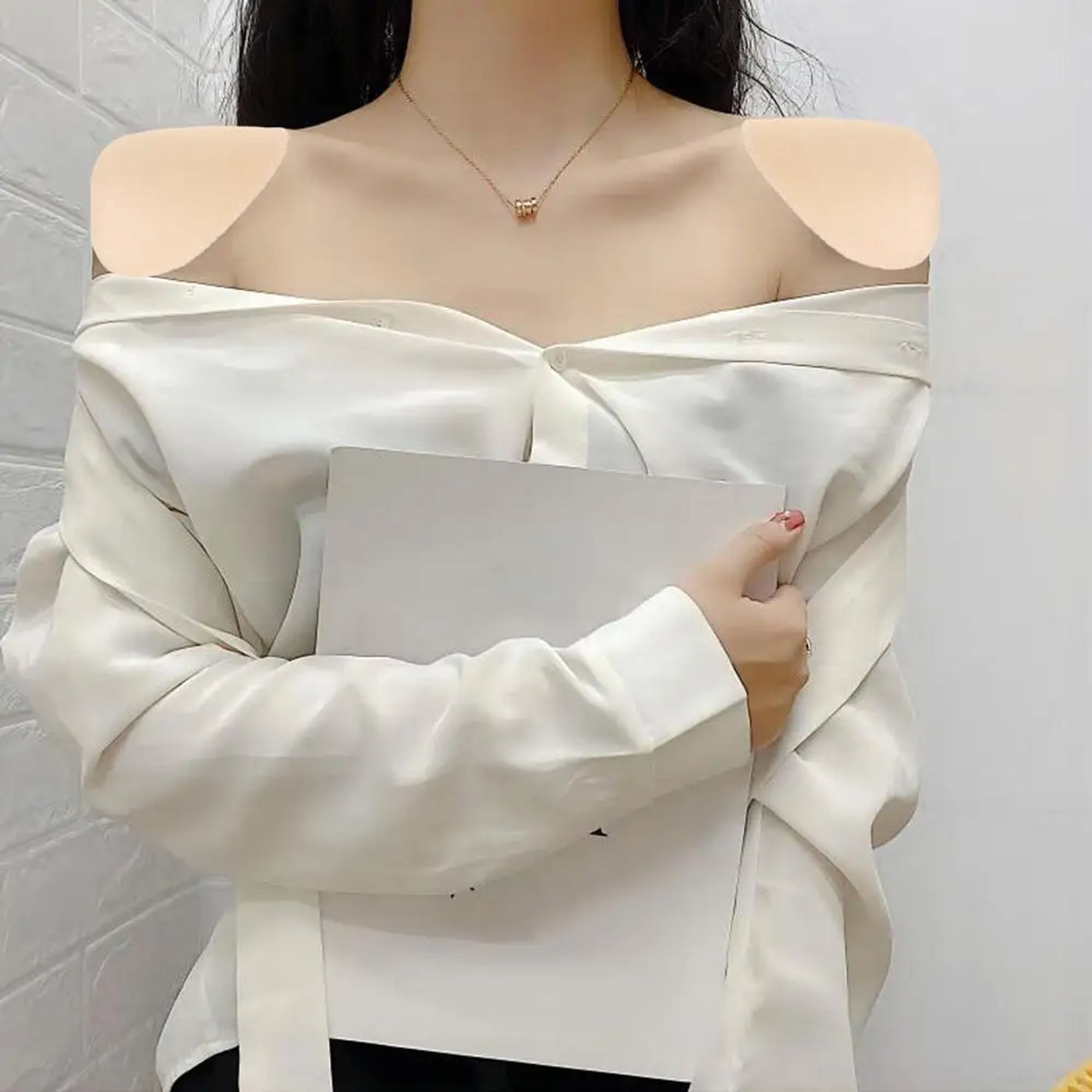 Description Picture 3 of itemShoulder Pads 3 Pairs Clothes Set-in Shoulder Pads Shoulder Enhancer For Blazer Suit Coat Jacket Clothes Sewing Accessories For
