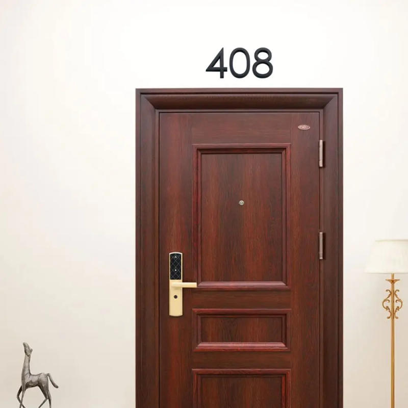 Description Picture 6 of item4Inch/10cm 3D 0 To 9 Number Tag ABS Plastic Self-Adhesive Numeral Door Numbers Plate Sign For Home Mailbox Hotel Address Label