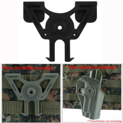 Tactical Molle Adapter and Attachments for Gun Holsters Accessories