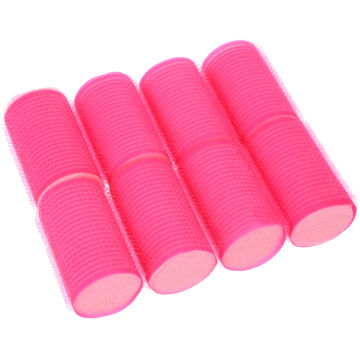 Self Holding Rollers Set Self Grip Hair Rollers Hairdressing Curlers for Girl Woman 8pcs